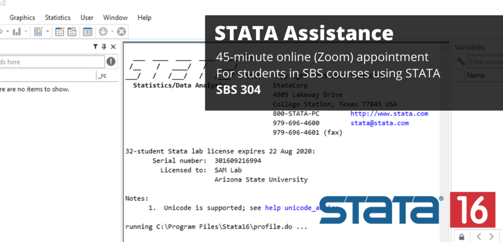 Stata Student License